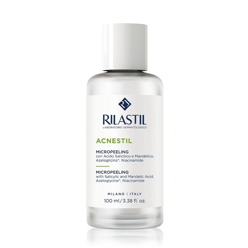 Rilastil Acnestil - Micropeeling Lozione Esfoliante Delicata Viso-Corpo, 100ml