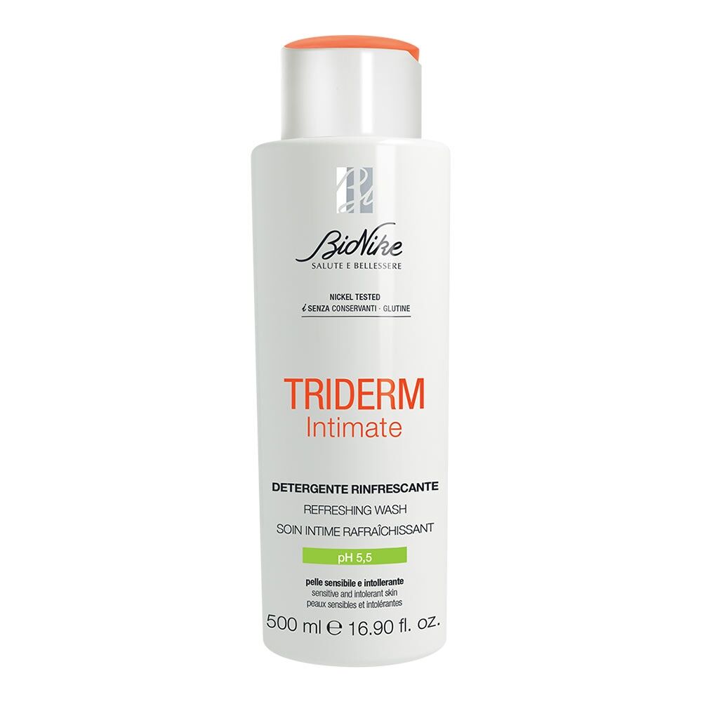 Bionike Triderm Intimate - Detergente Intimo Rinfrescante pH 5,5, 500ml