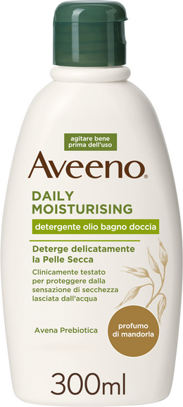 Johnson & Johnson Aveeno Quotidiano Pelle Sensibile Oil 300 Ml