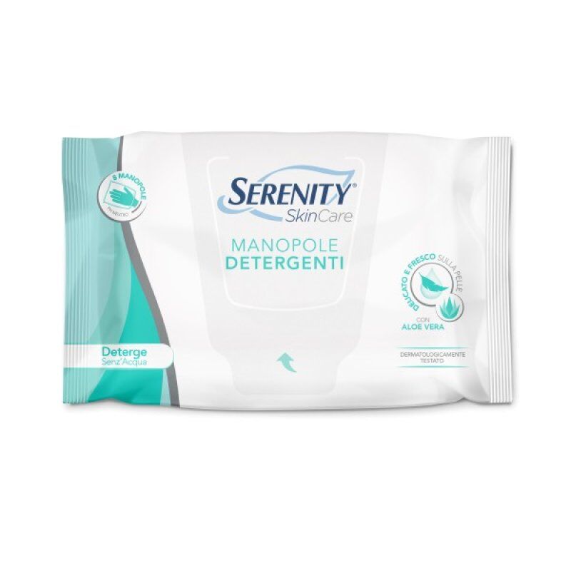 Manopole Detergenti Serenity Skincare 8 Pezzi