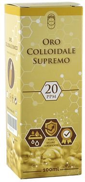 Punto Salute E Benessere Srls Oro Colloidale Supremo 20ppm 100 Ml