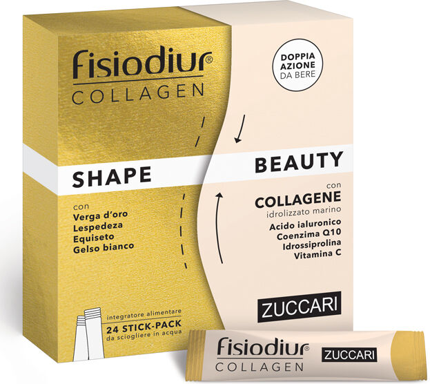 Zuccari Srl Fisodiur Collagen 24 Stickpack Da 5 Grammi