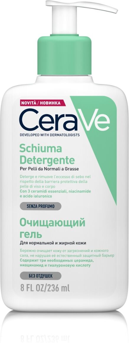 Cerave Schiuma Detergente Viso 236 Ml