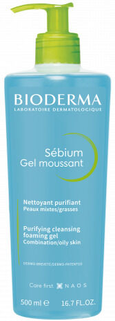 Bioderma Sebium Gel Moussant 500 ml