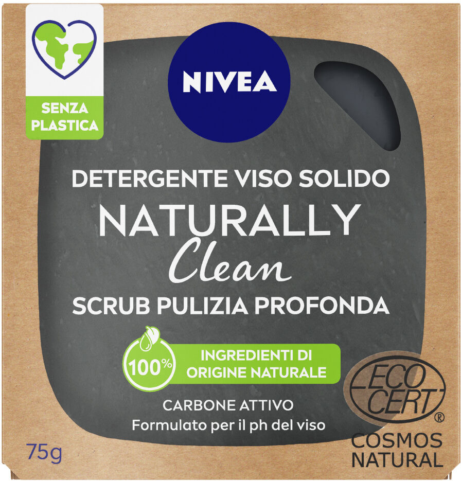 Nivea Naturally Clean Scrub Solido