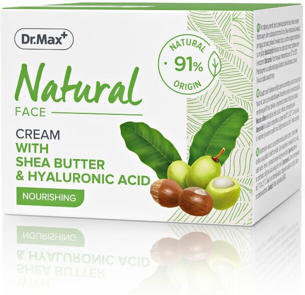 Dr.Max Natural Cream with Shea Butter & Hyaluronic Acid 50 ml