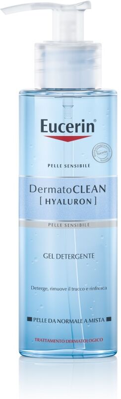 Eucerin DermatoClean Hyaluron Gel Detergente Viso 200 ml