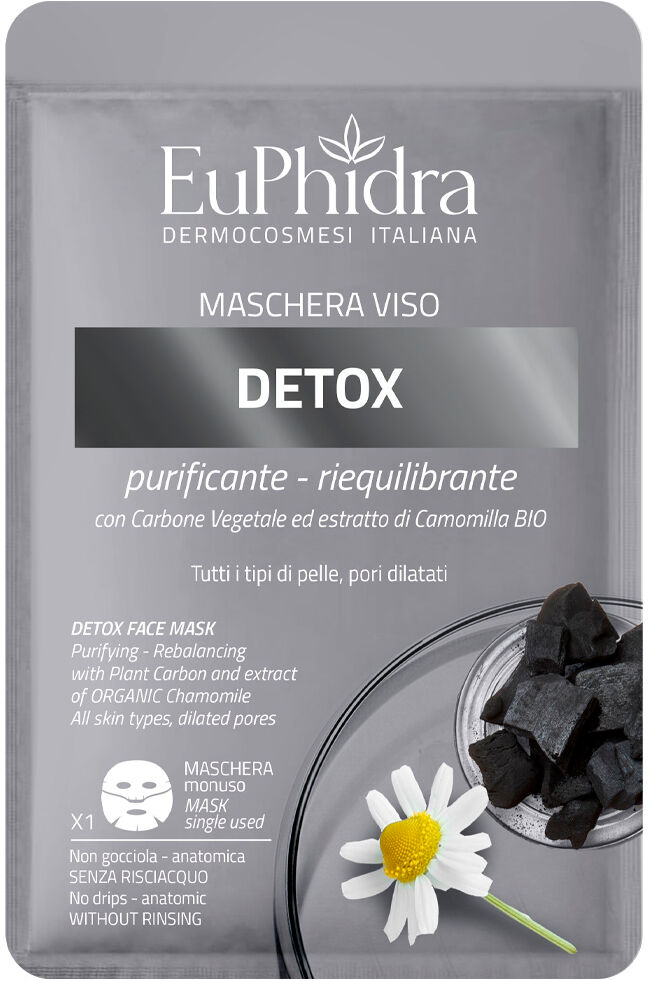 Euphidra Maschera Viso Detox 1 Pezzo