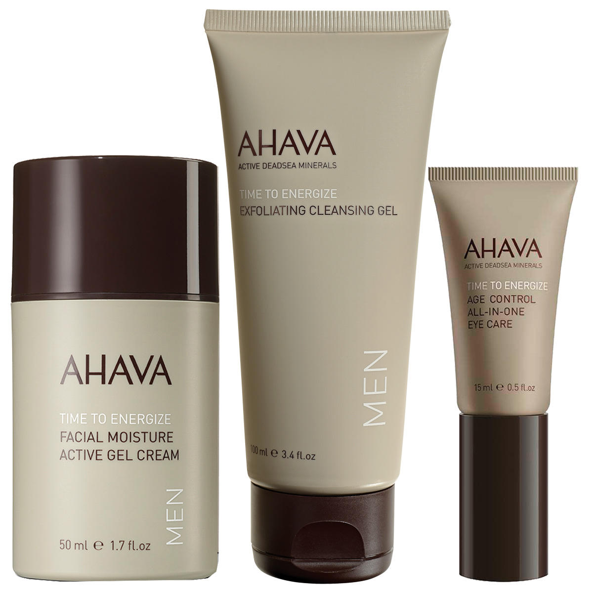 AHAVA Time To Energize MEN Face Care Set