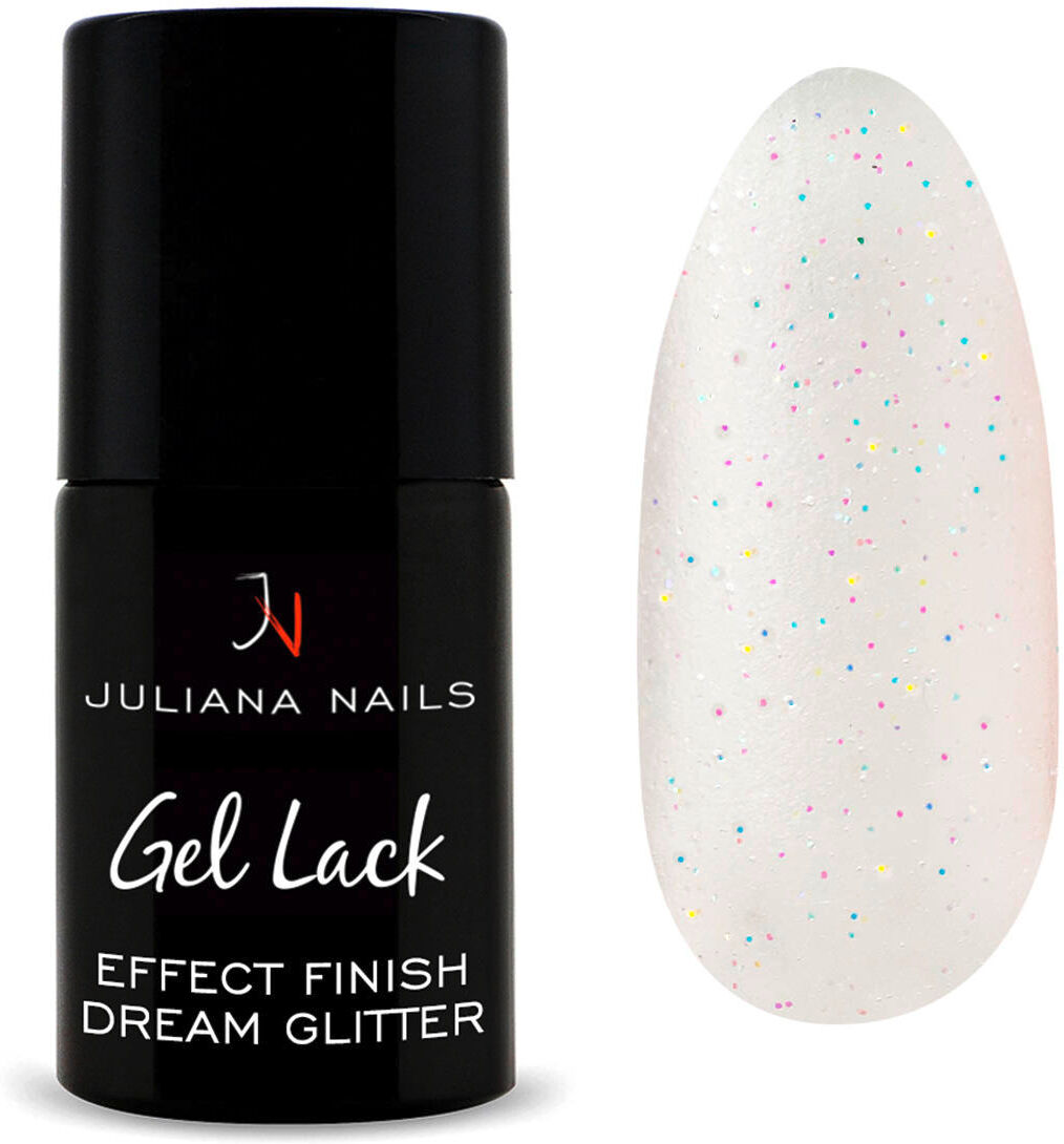 Juliana Nails Gel Lack Effect Finish Dream Glitter 6 ml Brillantini da sogno