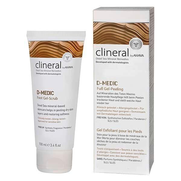 AHAVA Clineral D-MEDIC Foot Gel-Scrub 100 ml