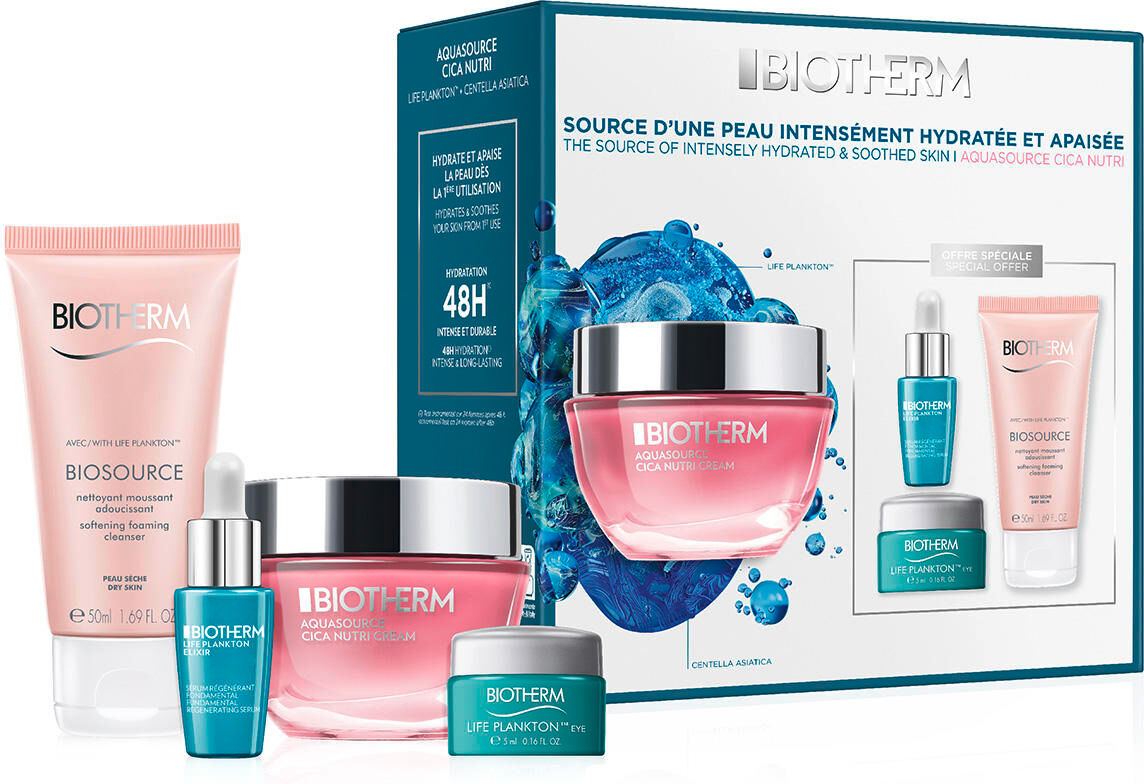 Biotherm Aquasource Cica Routine Set