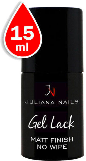 Juliana Nails Gel Lack Matt Finish - No Wipe 15 ml