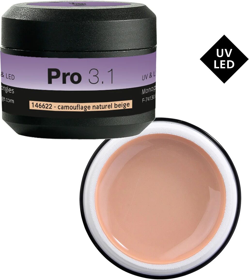 Peggy Sage Pro 3.1 Gel Monofasico Per Unghie Camouflage Natural Beige 15 ml