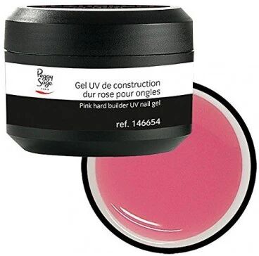 Peggy Sage Techni Gel UV Di Costruzione Duro Rosa Per Unghie 50 gr