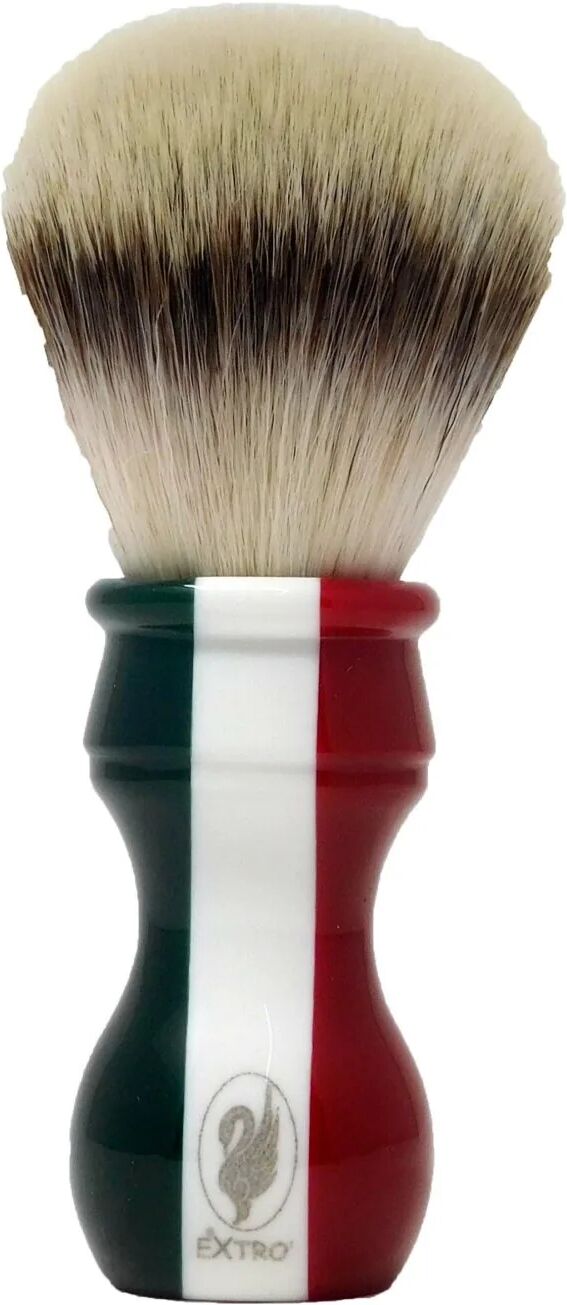 Extrò Cosmesi Pennello Da Barba Tricolore Medium Soft Sintetico