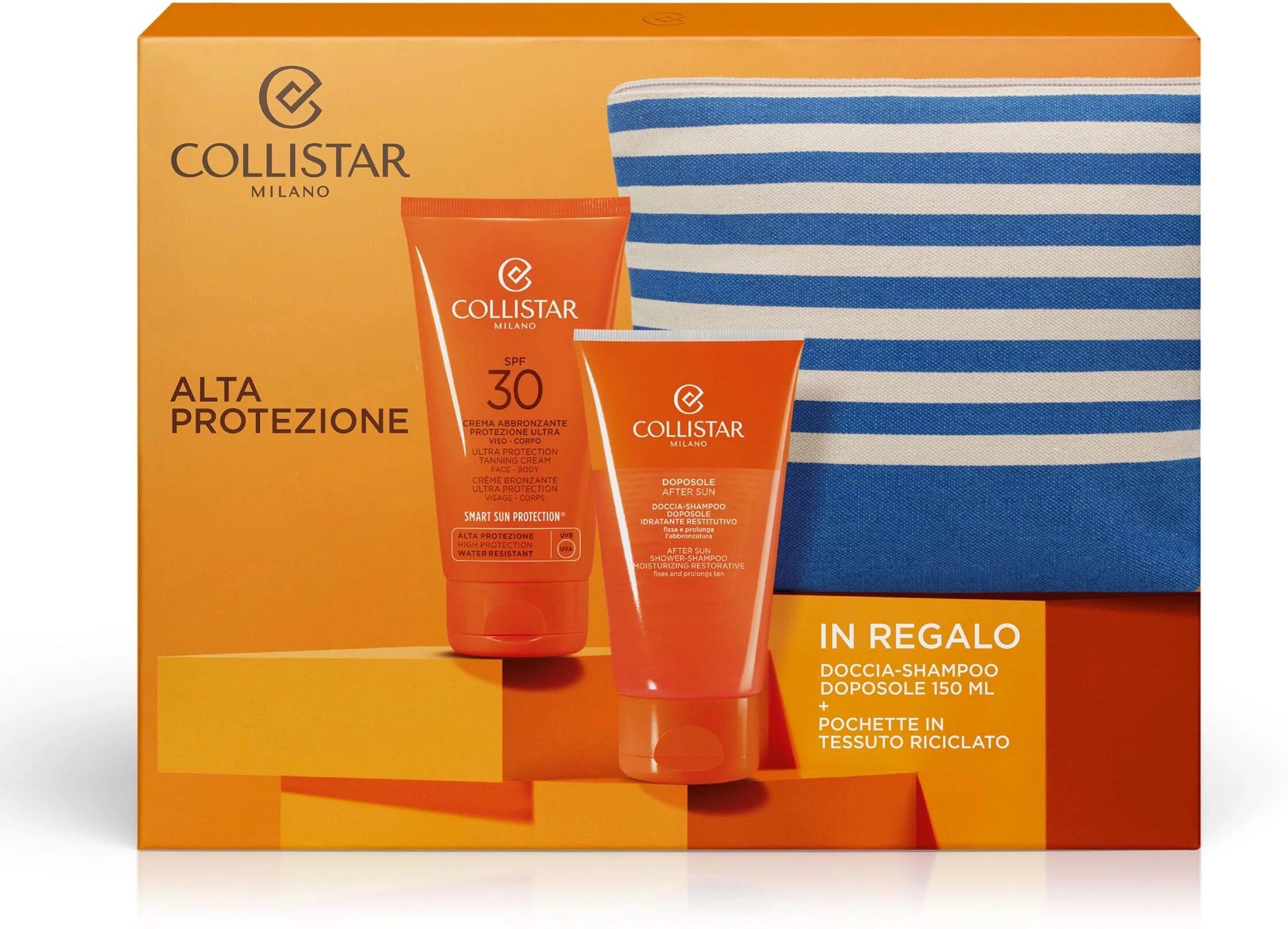 Collistar Cofanetto Crema Abbronzante Protezione Ultra Alta Protezione SPF 30