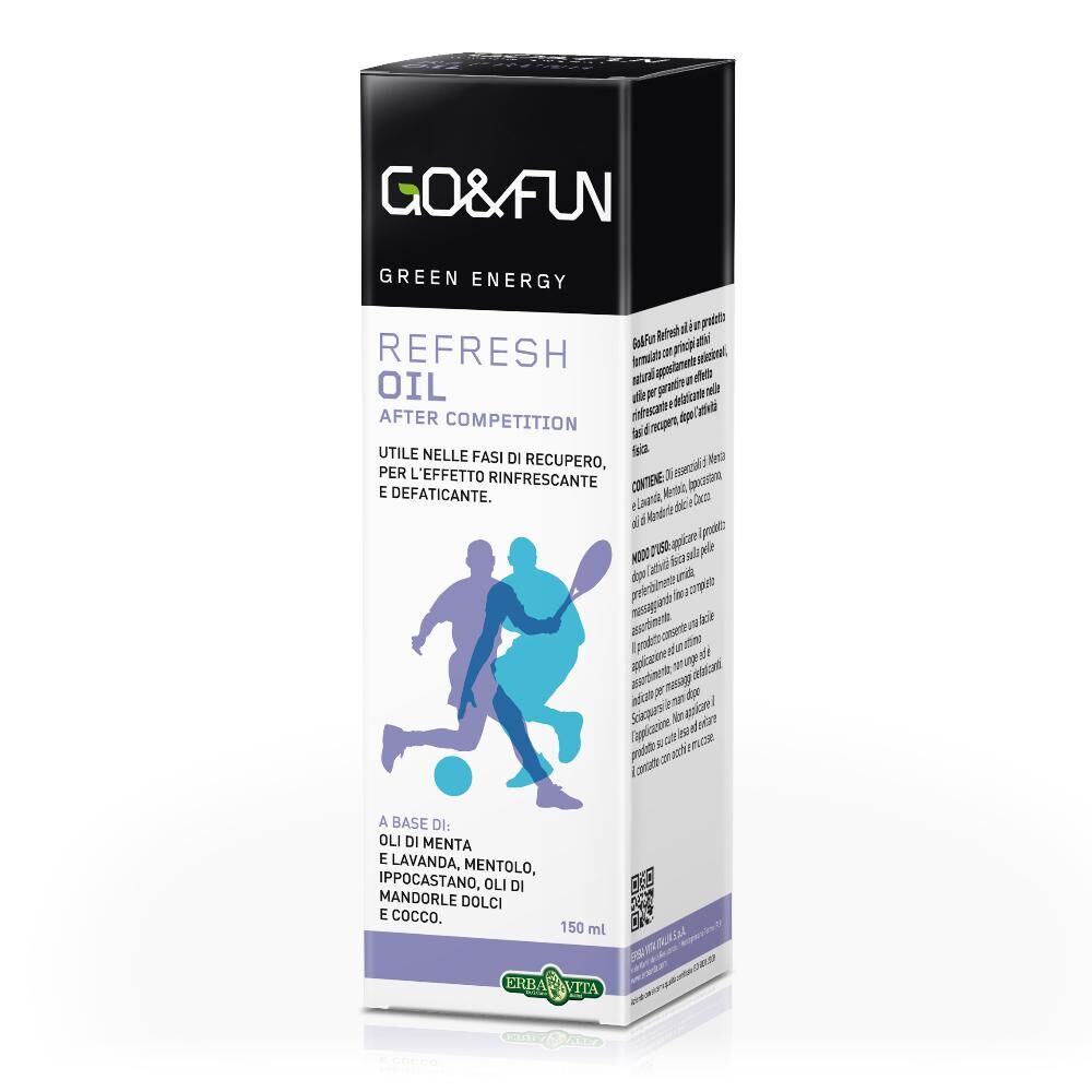 Erba Vita Go &amp; Fun Refresh Oil After Com