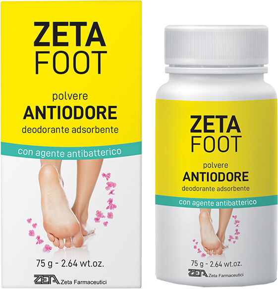 Zeta farmaceutici spa ZFOOT POLVERE ANTIODORE 75G