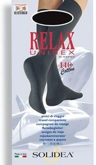 Solidea Relax 140 Gambaletto Compressione Graduata Unisex Natur Xl