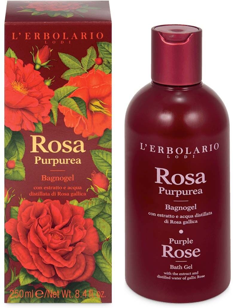 L'erbolario Rosa Purpurea Bagnogel 250ml