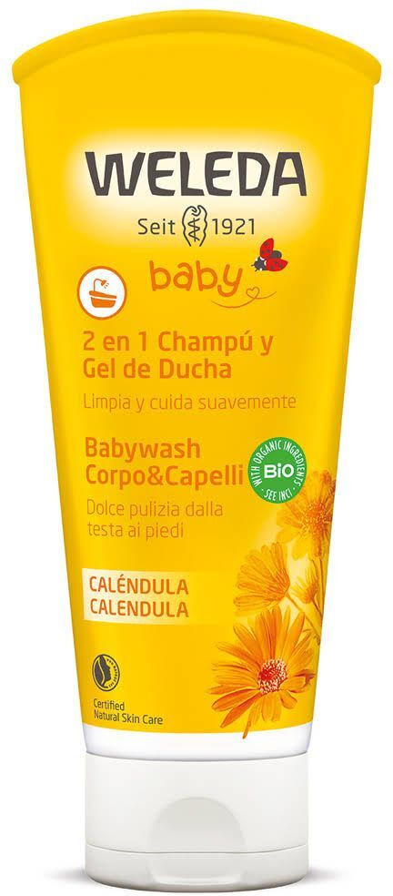 Weleda Babywash Calendula Detergente Corpo E Capelli 200ml