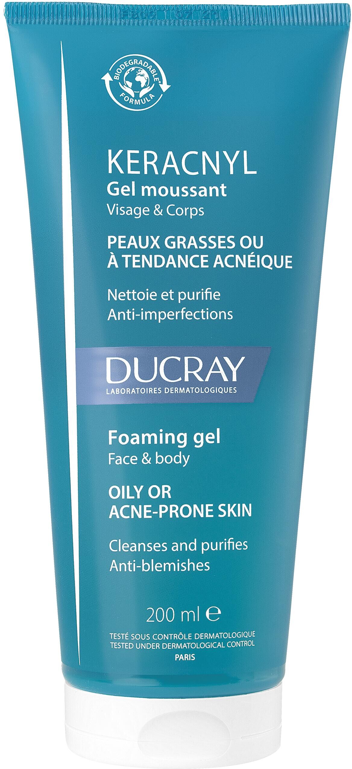 Ducray Keracnyl Gel Detergente 200ml