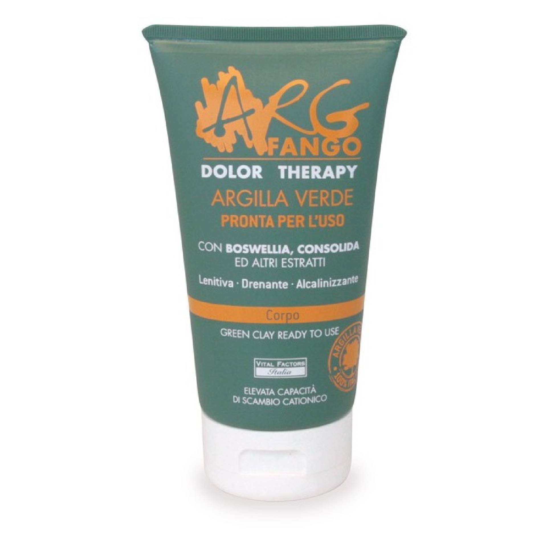 Vital Factors Argfango Dolor Therapy Argilla Verde Pronta Per L'uso Corpo 150ml