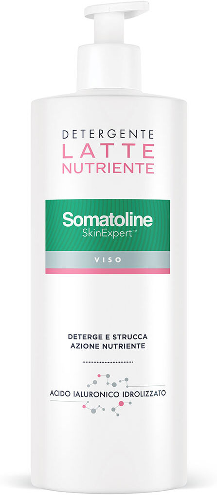 Somatoline Skinexpert Latte Detergente Viso E Occhi Detergente Viso Idratante Acido Ialuronico 400ml