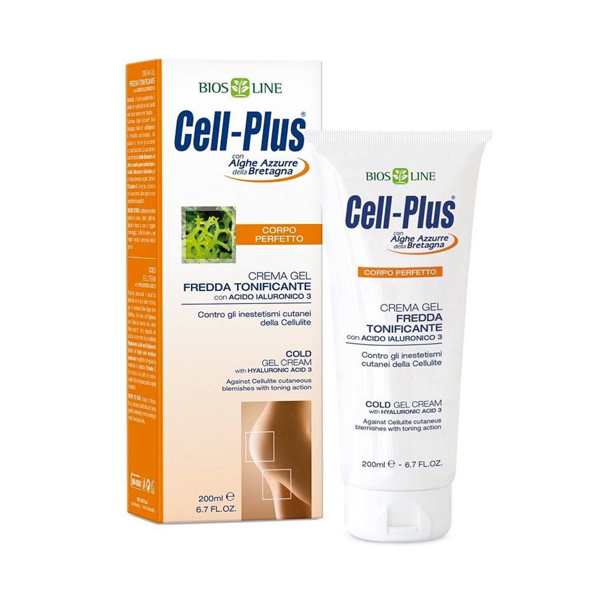 Cell-plus Crema Gel Fredda Tonificante 200ml