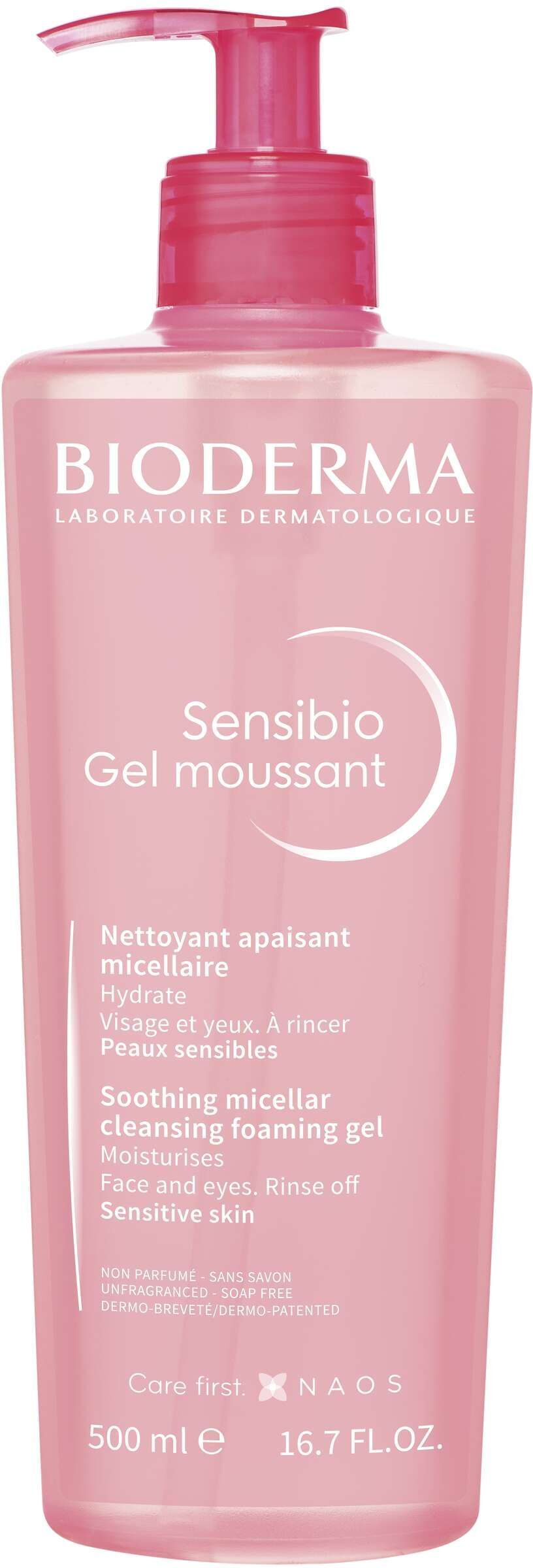 Bioderma Sensibio Gel Moussant Gel Struccante Micellare 500ml