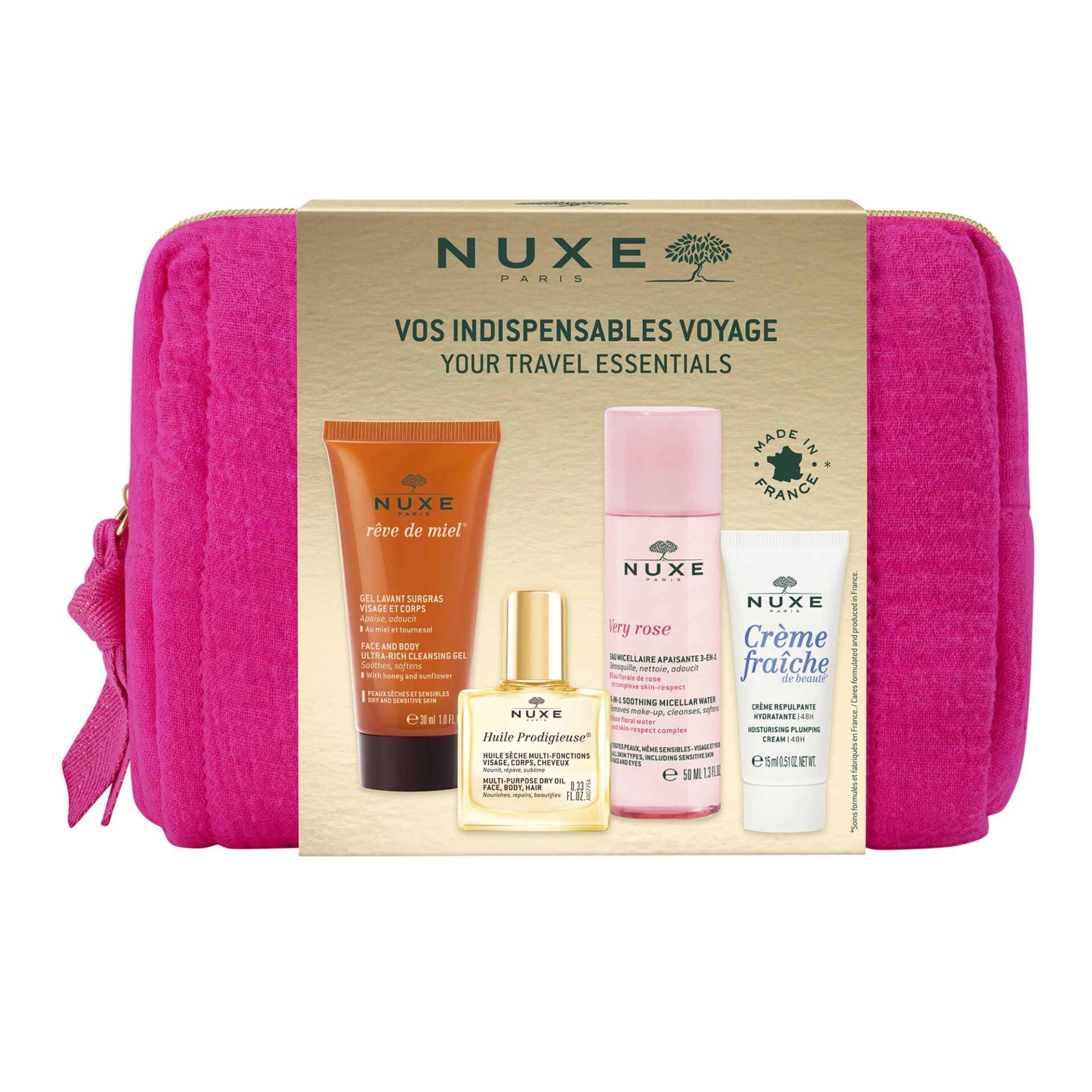 Nuxe Trousse Routine Bestsellers 4 Pezzi