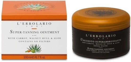 L'erbolario Unguento Superabbronzante Carota 200ml