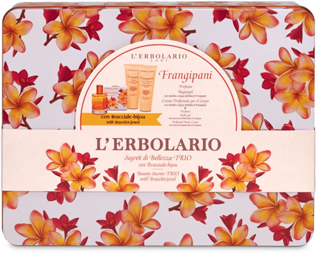 L'erbolario Frangipani Segreti Di Bellezza Trio