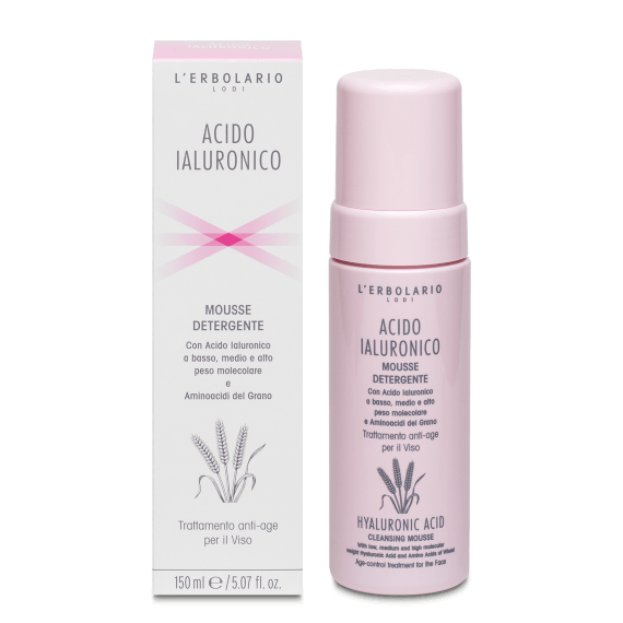 L'erbolario Mousse Detergente Acido Ialuronico 150ml