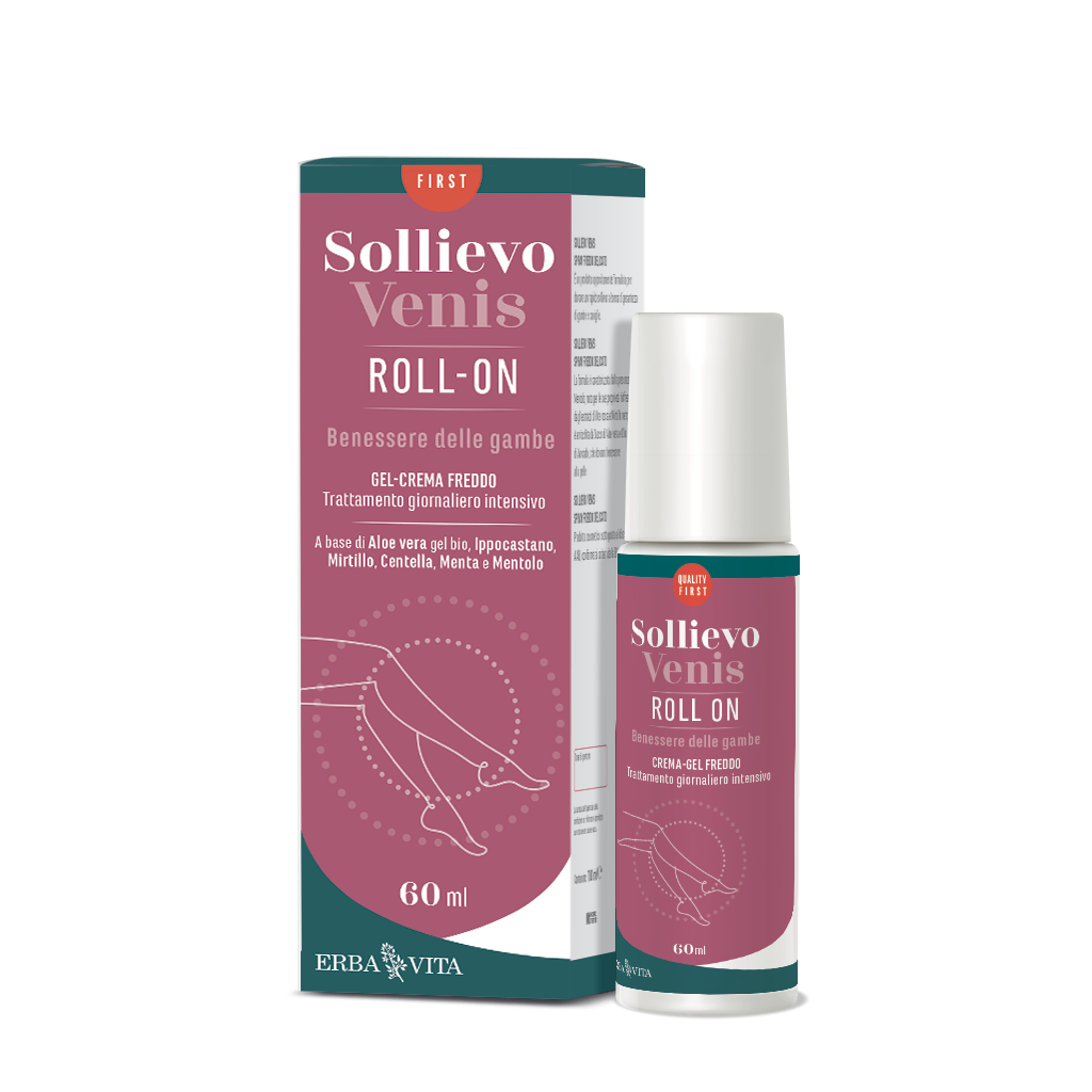 Erba Vita Sollievo Venis Roll On Gambe 60ml