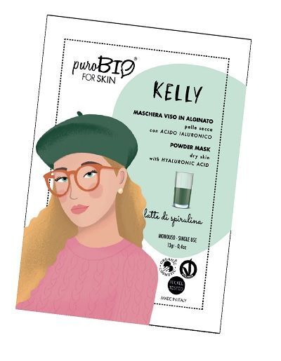 Purobio For Skin Kelly Maschera Viso Latte Di Spirulina 13g