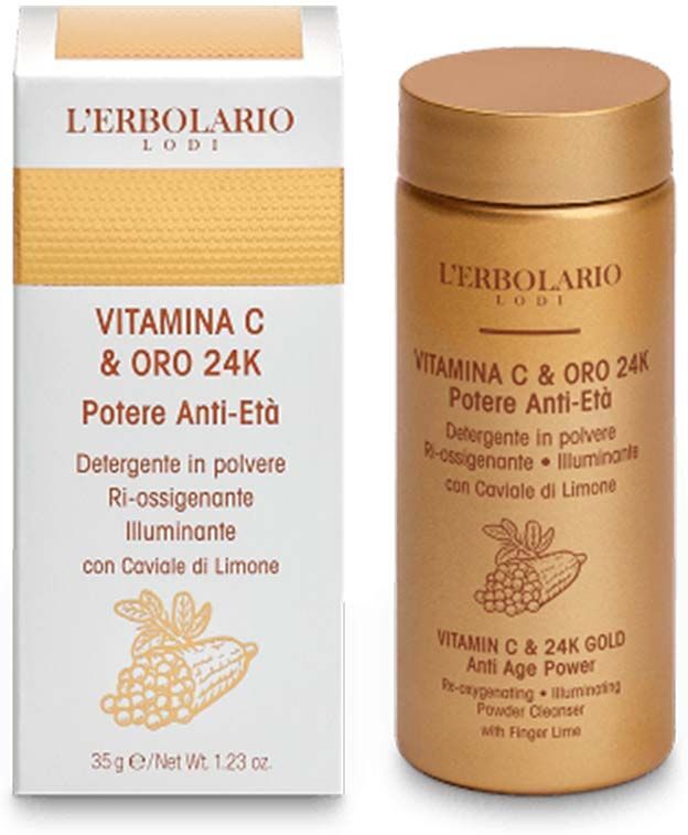 L'erbolario Vitamina C Oro Detergente Viso 35g