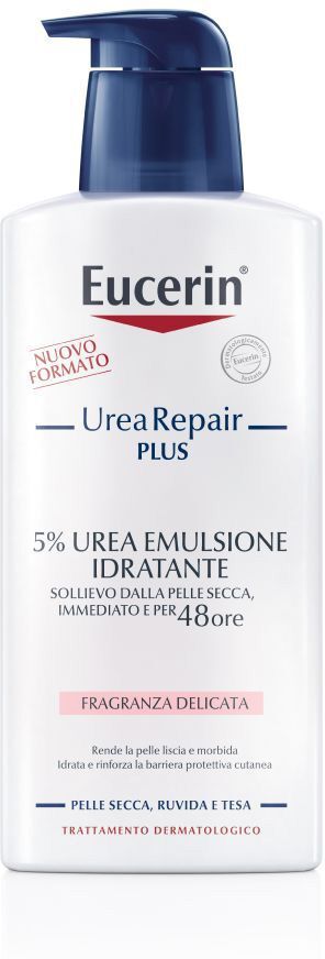 Eucerin Urearepair Emulsione Idratante Profumata 5% Urea 400ml