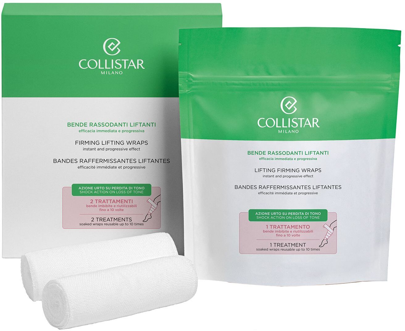 Collistar Bende Rassodanti Liftanti Efficacia Immediata E Progressiva 2x100ml