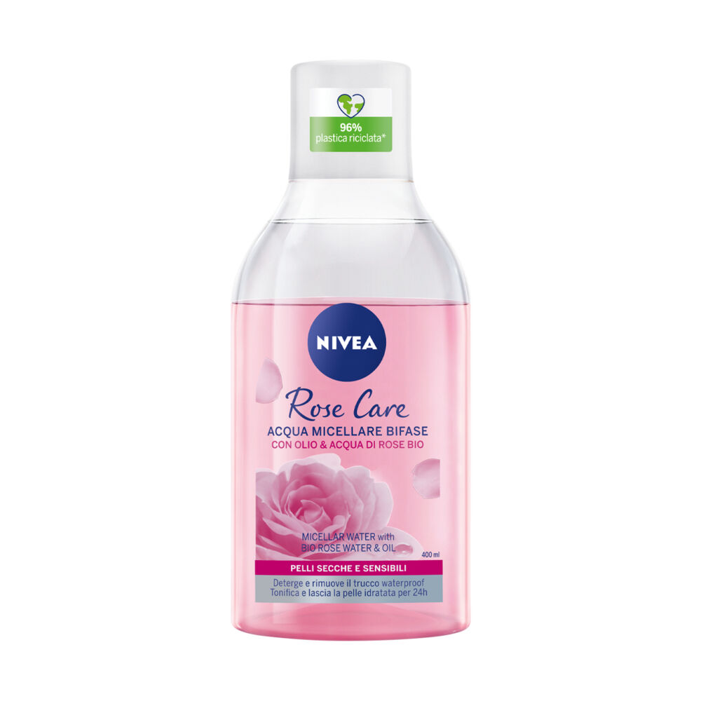 Nivea Rose Care Acqua Micellare Bifase 400ml