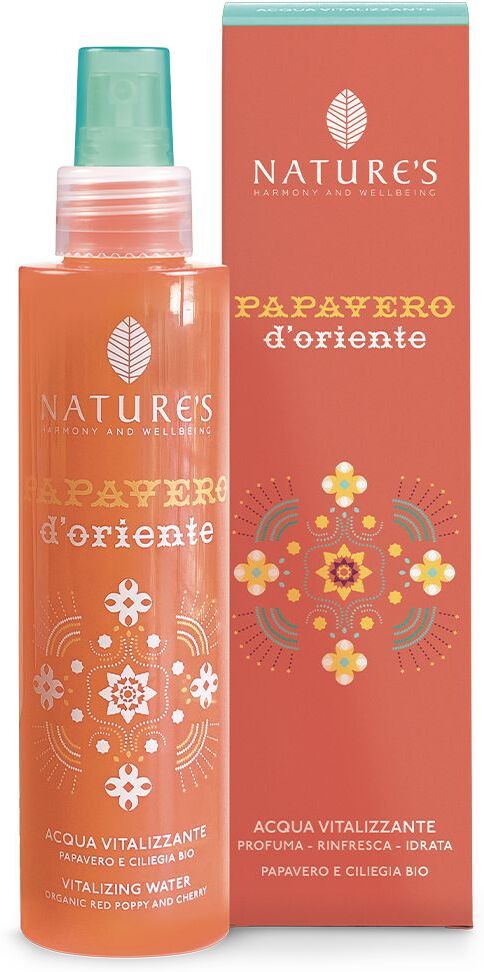 Nature's Papavero D'oriente Acqua Profumata Vitalizzante 150ml