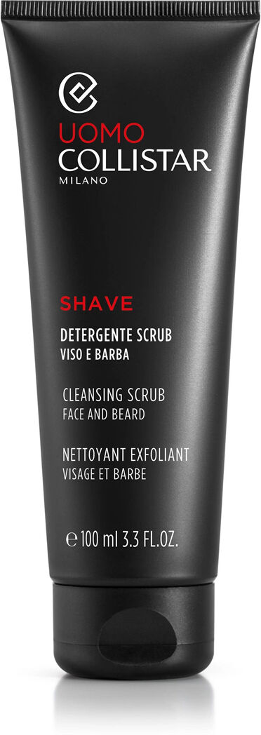 Collistar Detergente Scrub Viso Barba Uomo 100ml