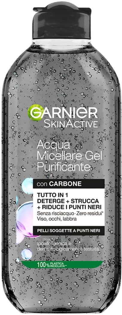 Garnier Skinactive Acqua Micellare Gel Purificante Con Carbone 400ml