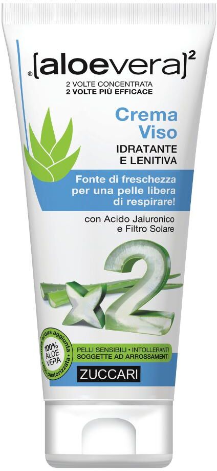 Zuccari Srl Aloevera2 Cr Viso Idrat/lenit