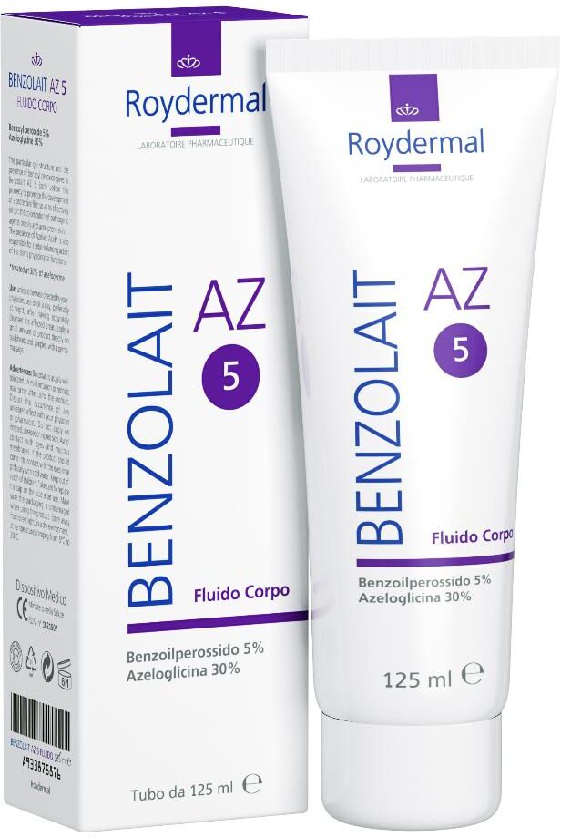 Roydermal Srl Benzolait Az Fluido Crp 125ml