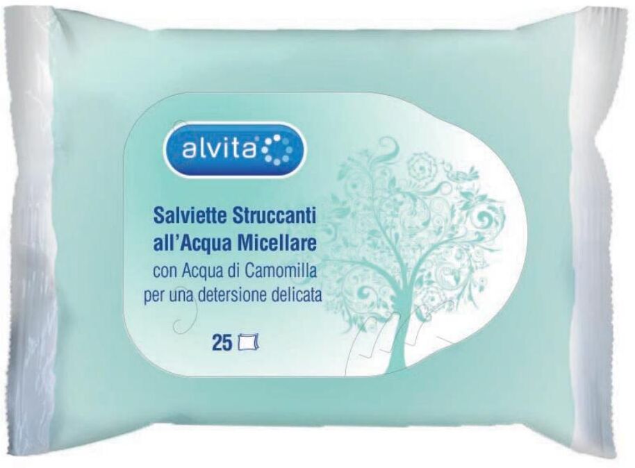 Alliance Healthcare It.Dis.Spa Alvita Salviettine Strucc 25pz