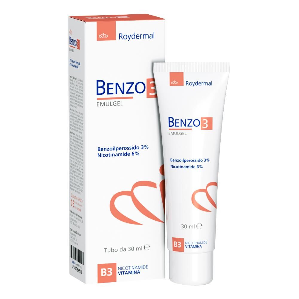 Roydermal Srl Benzo 3 Emulgel 30ml