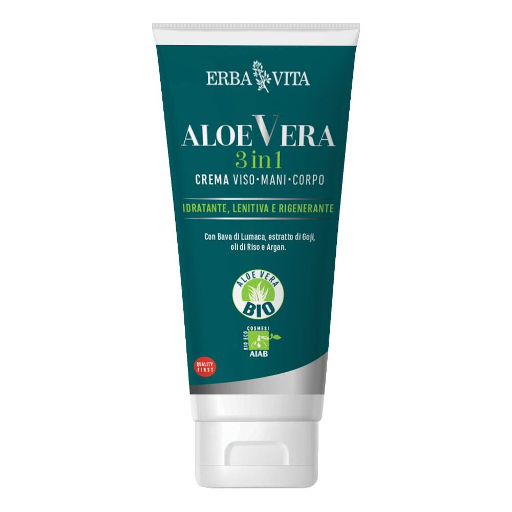 Erba Vita Aloe Vera Crema 3in1 200ml Ebv