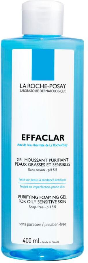 L'Oreal La Roche Posay  Benessere Termale Effaclar Mousse Gel Purificante Pelli Grasse 400 ml